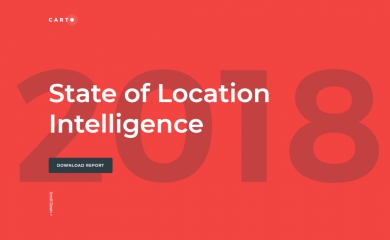The State of Location Intelligence 2018 : la qualité des données constitue le principal défi